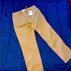 REI Northerwoods Men's cargo pants (34 waist, 32 inseam) Waterbuck Brown- new